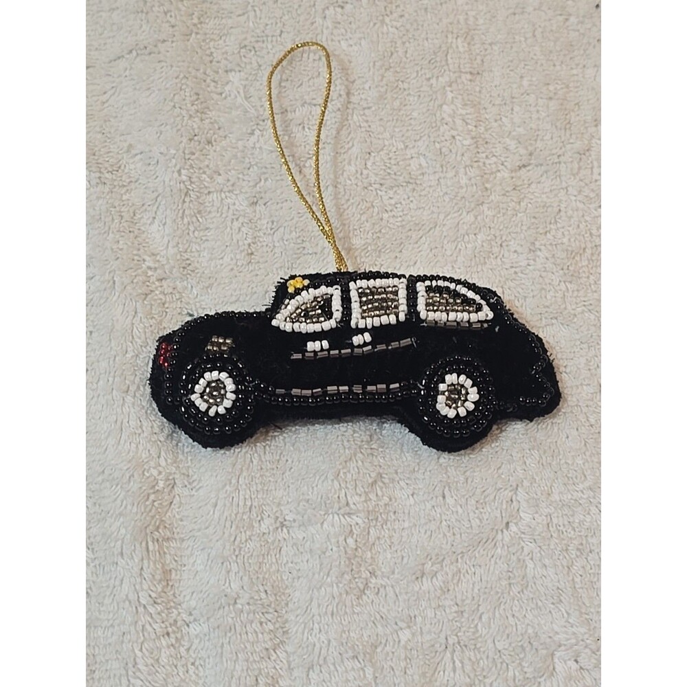 Marks And Spencer Beaded Velvet Car Ornament New Without Tag